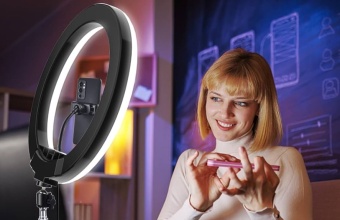 Лучшие кольцевые лампы на Алиэкспресс: Топ 10 моделей для визажистов, бьюти-мастеров или блогеров