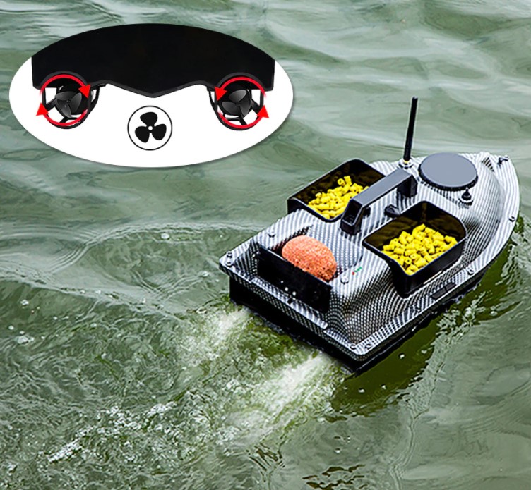 Лодка рыболовная с GPS-приманкой iCamping Store