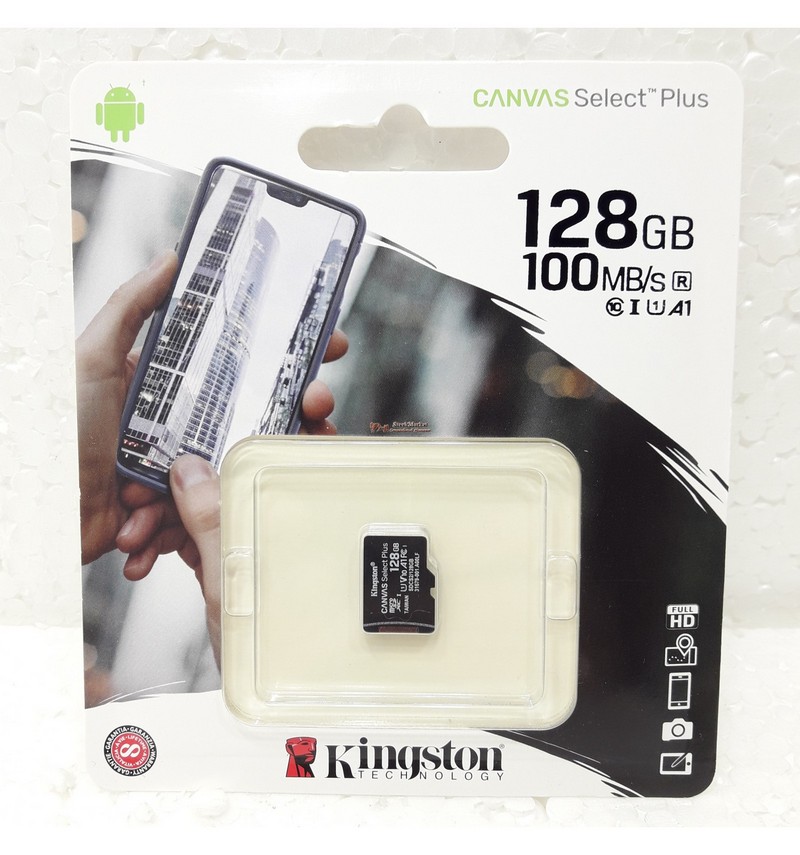 MicroSDHC Memory card Kingston canvas Select Plus